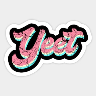 Yeet Colors Sticker